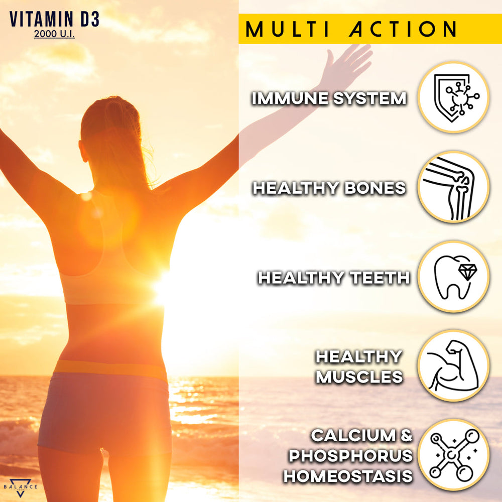 
                  
                    VITAMIN D3™ Complemento alimenticio para el bienestar de huesos, cartílagos, dientes y sistema inmunitario
                  
                