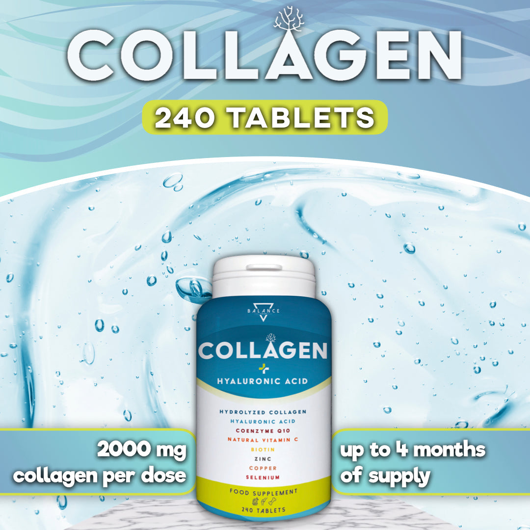 
                  
                    KIT DE AHORRO DE PIEL - HYDROLYZED COLLAGEN™ 240 comprimidos + Triple Peso Molecular HYALURONIC ACID™ X2
                  
                