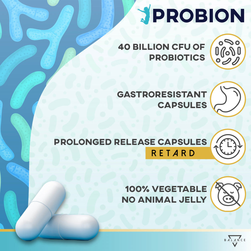 
                  
                    PROBION™ Complemento alimenticio para el bienestar gastrointestinal - 30 cápsulas
                  
                