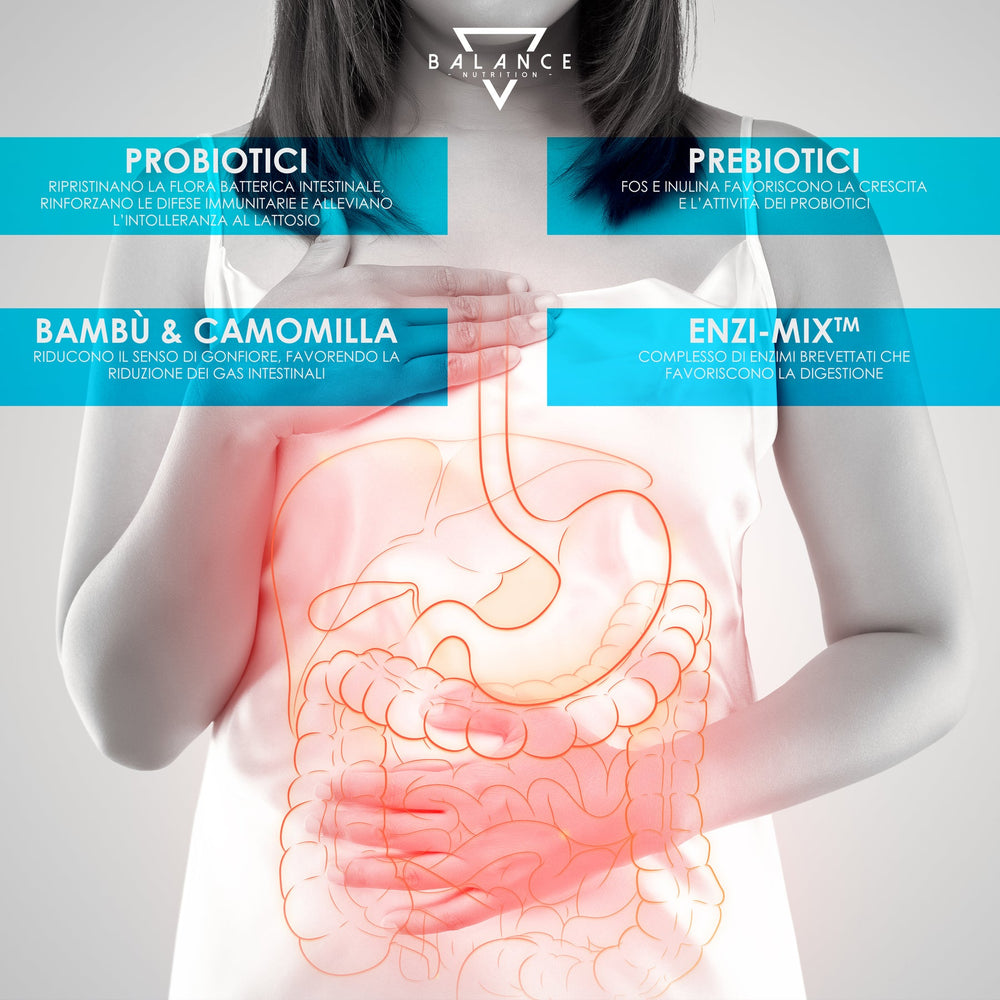 
                  
                    PROBIOTICS AND PREBIOTICS™ - Complemento alimenticio para la salud intestinal
                  
                