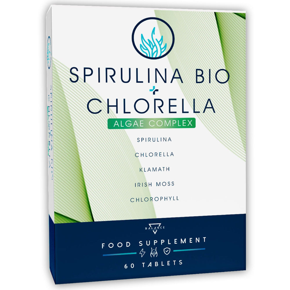 SPIRULINA + CHLORELLA BIO™ - Superalimento orgánico para desintoxicación y energía pura