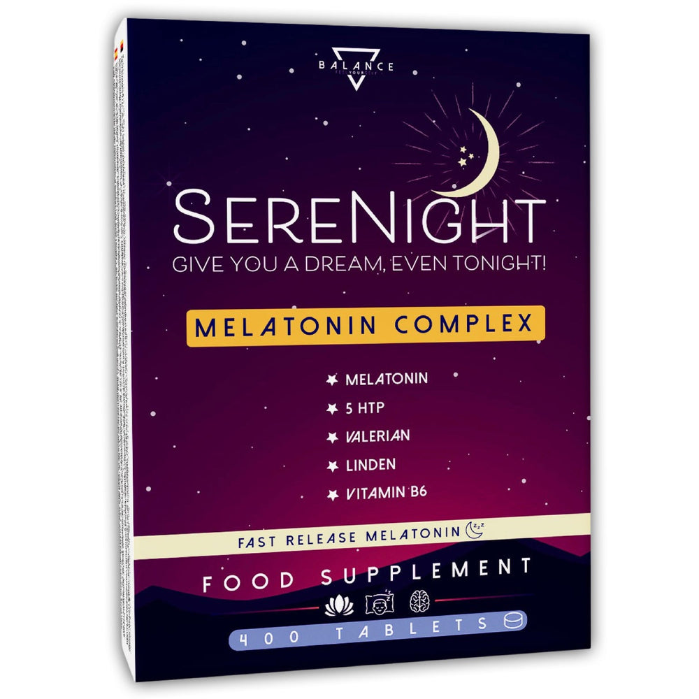 SERENIGHT™ Complemento alimenticio con Melatonina para favorecer el sueño