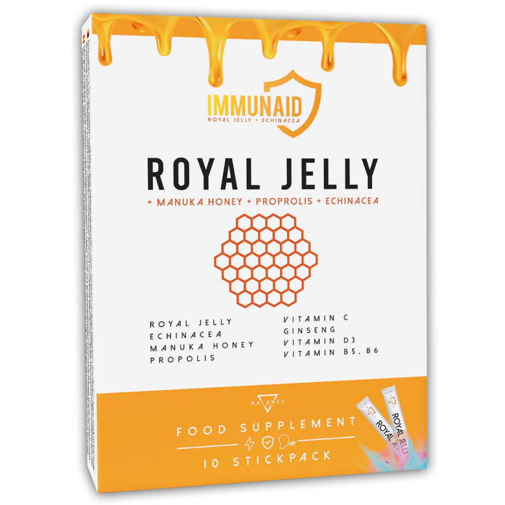 IMMUNAID™ LIQUID ROYAL JELLY - Complemento alimenticio para fortalecer el Sistema Inmunológico